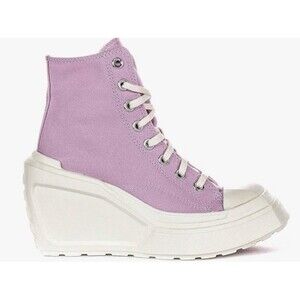 NEW Converse Chuck 70 De Luxe Lilac Wedge Platform Shoes Size 5 New